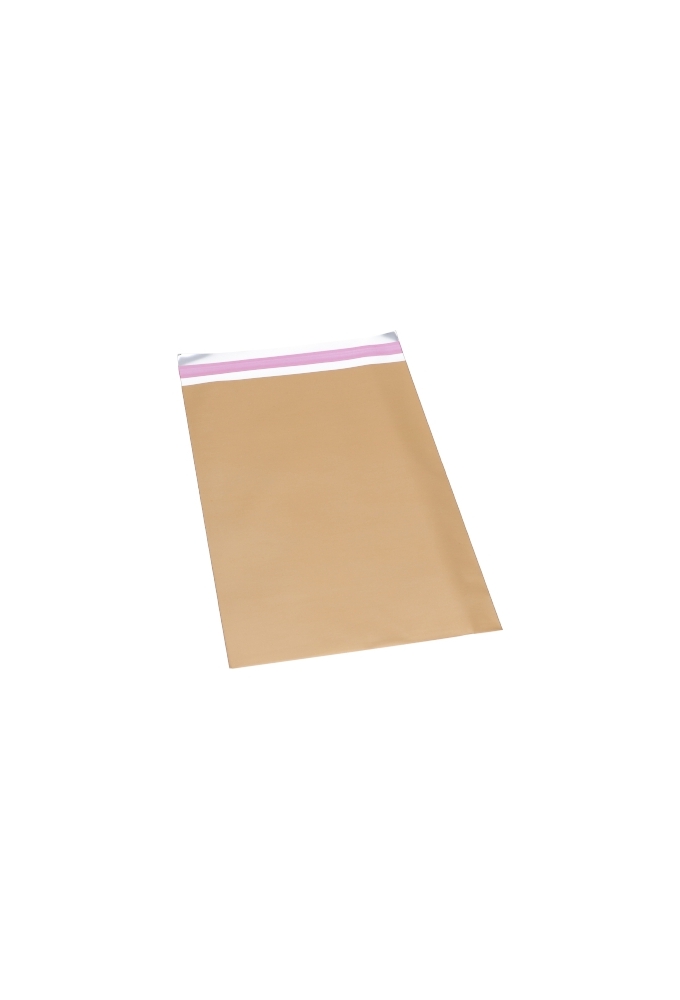 Kadozakjes Folie Mita Champagne Goud & Plakstrip 15x23.5+3cm 100stuks