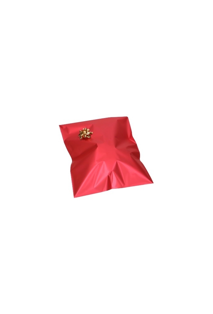 Kadozakjes Folie Mita Mat Rood & Plakstrip 15x23.5+3cm 100stuks