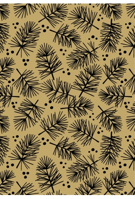 Kerstpapier Dessin 025 50cm x 250 meter