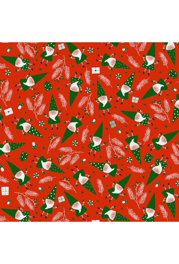 Kerstpapier Dessin 035 50cm x 200 meter