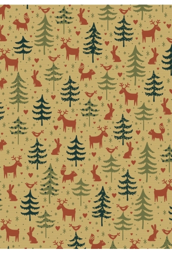 Kerstpapier Dessin 056 50cm x 100 meter