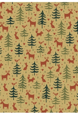 Kerstpapier Dessin 056 50cm x 100 meter