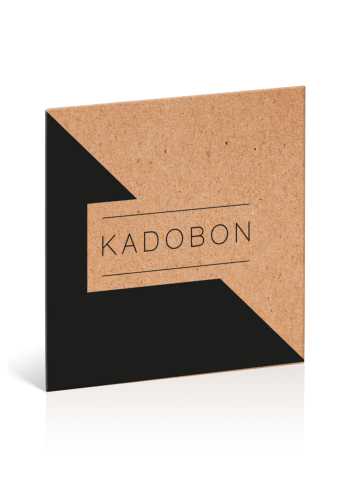 Cadeaubon & Kadoverpakking Naturel Triangle 12.5x12.5cm 10stuks