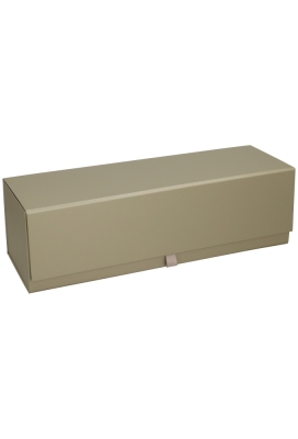 Luxe Magneetdozen Wijnfles Rioja Magnum Taupe Mat 12x12x40.5cm 25stuks