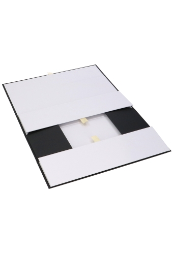 Luxe Magneetdozen Wijnfles Rioja Magnum Zwart Mat 12x12x40.5cm 20stuks