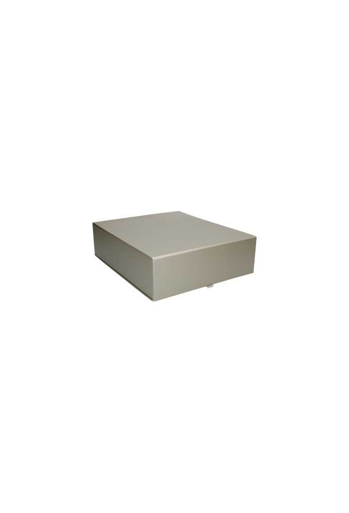 Luxe Magneetdozen Wijnfles Rioja Taupe Mat 33.5X28X9.5cm 25stuks