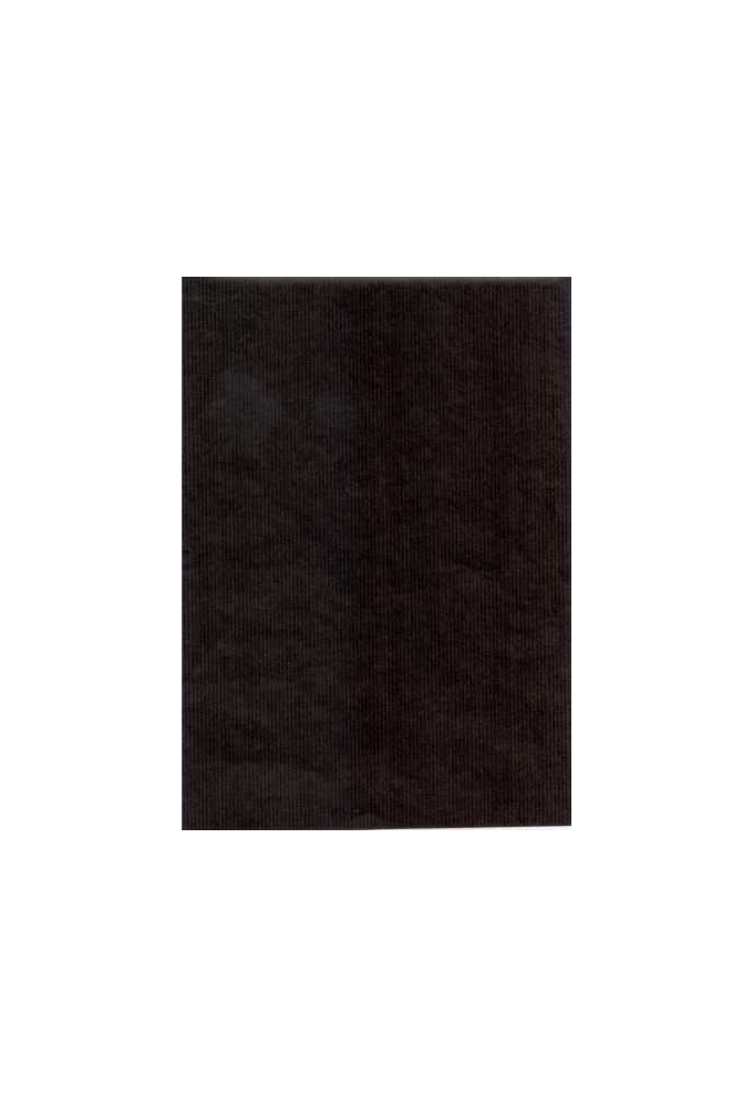 Luxe Kraft Dubbelzijdig Uni Zwart 70gram 60cm x 200meter