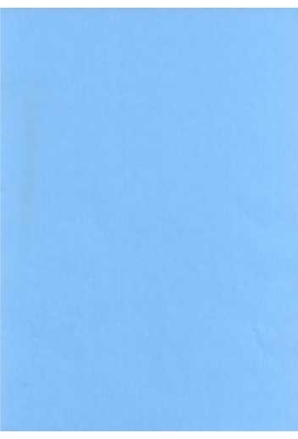 Luxe Kraft Dubbelzijdig Uni Aqua Blauw 70gr 70cm x 200meter