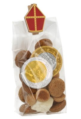 Houten Decoratie Mijter Knijper 3.5x2.5cm 36stuks