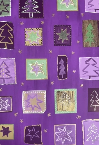 Kerstpapier Dessin 094 60cm x 200 meter
