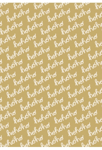 Kerstpapier Kraft Dessin 146 40cm x 250meter