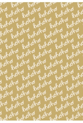 Kerstpapier Kraft Dessin 146 40cm x 250meter