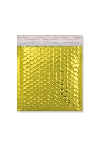 Luchtkussenenvelop Wenen Metallic Goud 18x18cm 45stuks