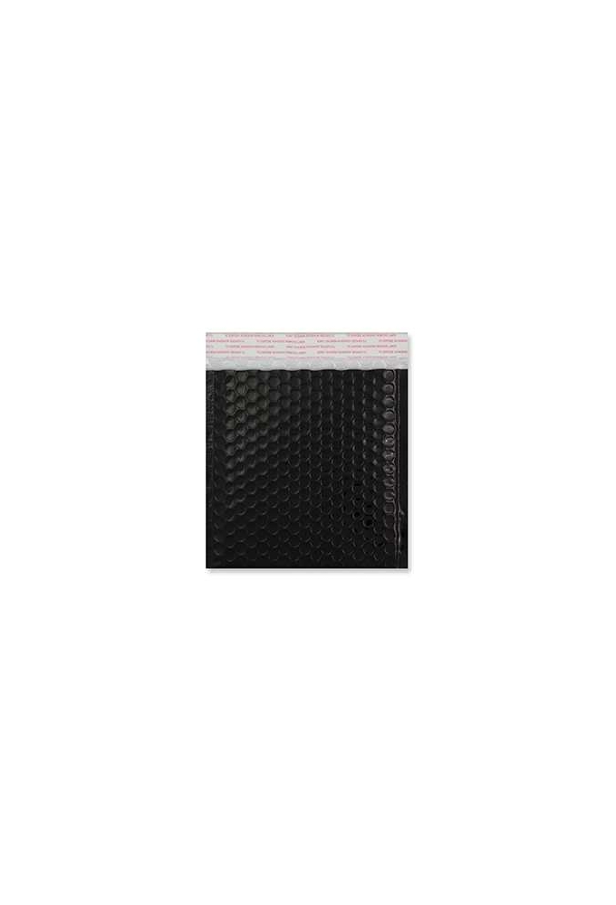 Luchtkussenenvelop Wenen Metallic Mat Zwart 18x18cm 45stuks