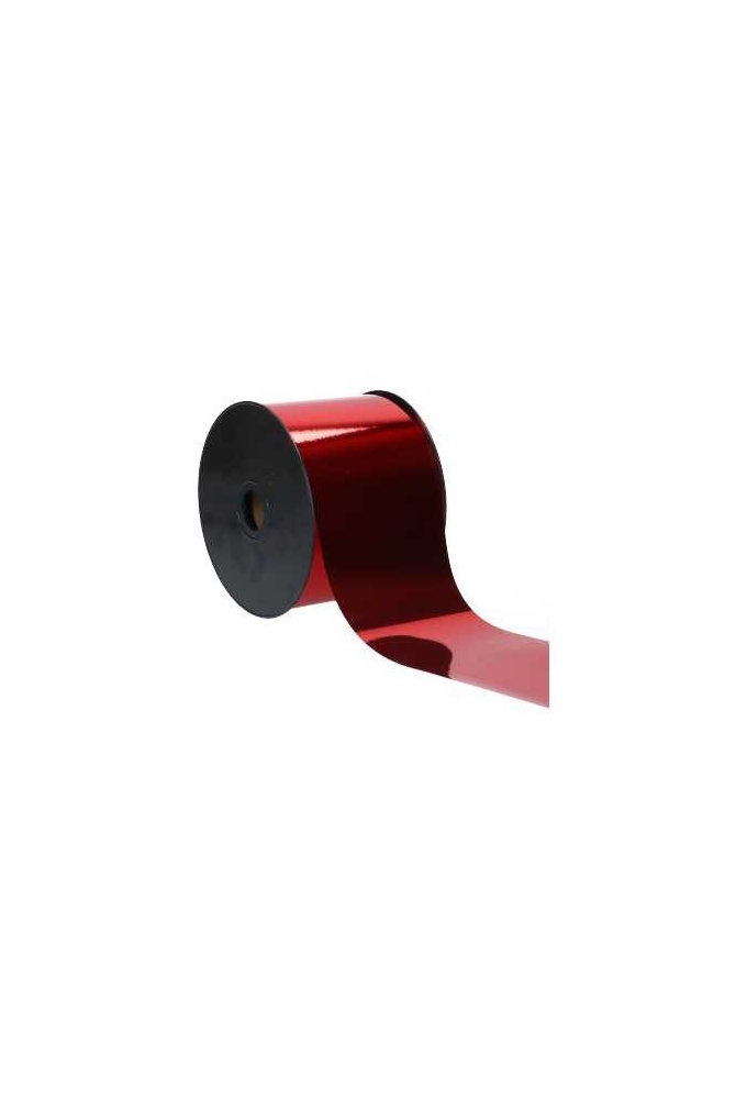 Krullint Metallic Reflex Rood 100mm x 100meter