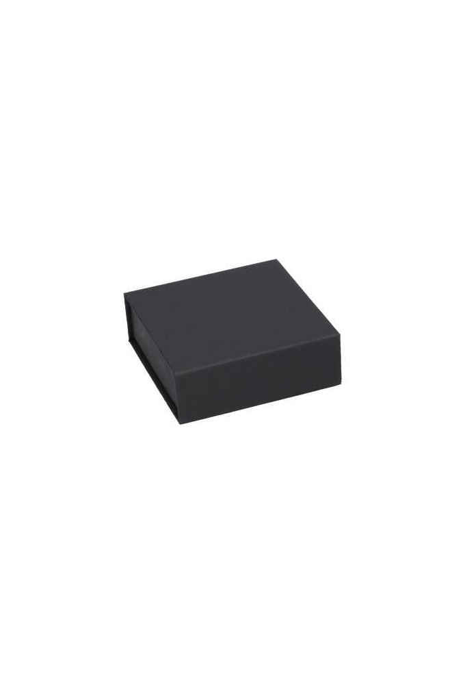 Magneet Bonbondoosjes Mat Zwart 9 Bonbons FSC® 9.6x9.6x3cm 10stuks
