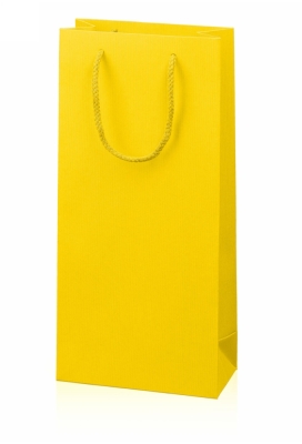 Wijntasje Linnentextuur Geel 2 Fles 317x8.5x36cm 20stuks