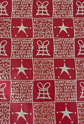 Kerstpapier Dessin 104 70cm x 200 meter