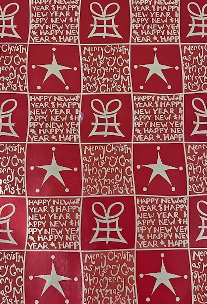 Kerstpapier Dessin 104 70cm x 200 meter
