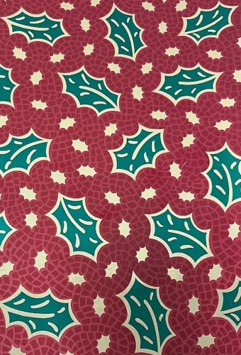 Kerstpapier 50cm x 200meter