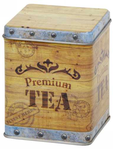 Blikken Classic Tea medium 100gram 7.5x7.5x9.5cm 12stuks