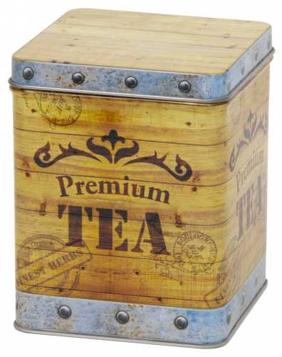 Blikken Classic Tea large 200gram 8.8x8.8x11.3cm 12stuks