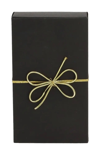 Strikje Draad Metallic Goud Met Elastiek 7x3cm Doorsnee 13cm 100stuks