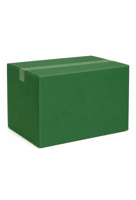 Geschenkdoos 39x29x13cm Donker Groen - Vanaf 500 stuks