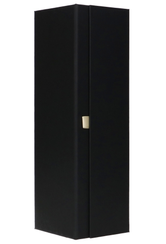 Luxe Magneetdozen Wijnfles Rioja Zwart Mat 1 fles 10x10x33cm 1stuks