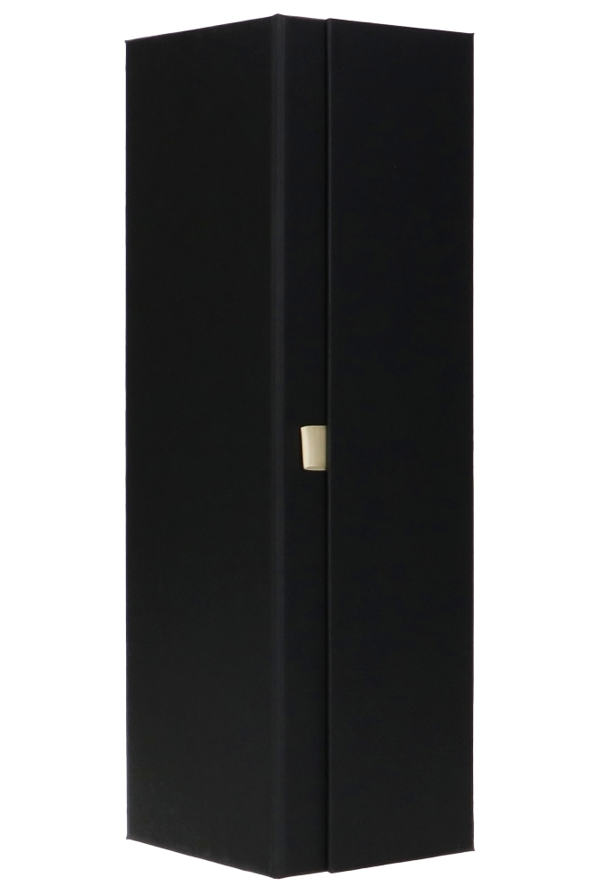 Luxe Magneetdozen Wijnfles Rioja Zwart Mat 1 fles 10x10x33cm 1stuks