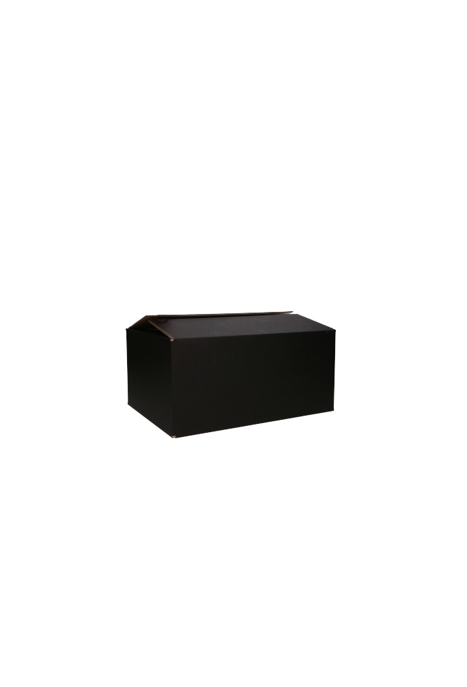 Geschenkdoos Uni Zwart 38x28x13cm 15stuks