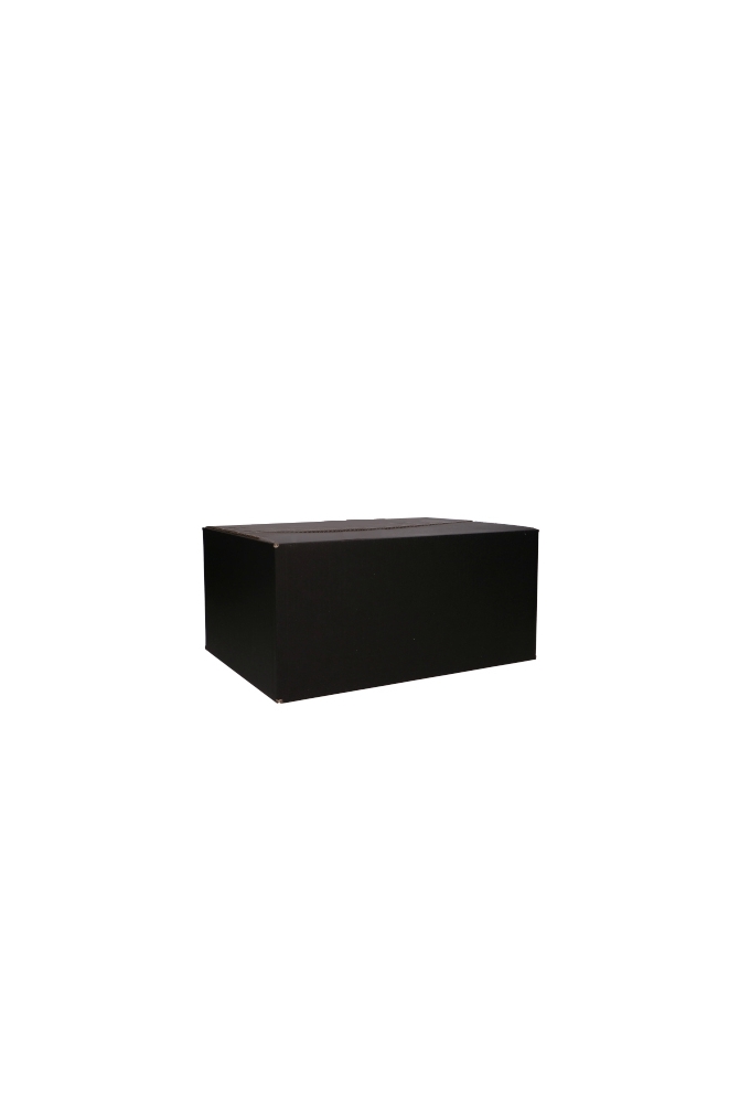 Geschenkdoos Uni Zwart 38x28x13cm 15stuks