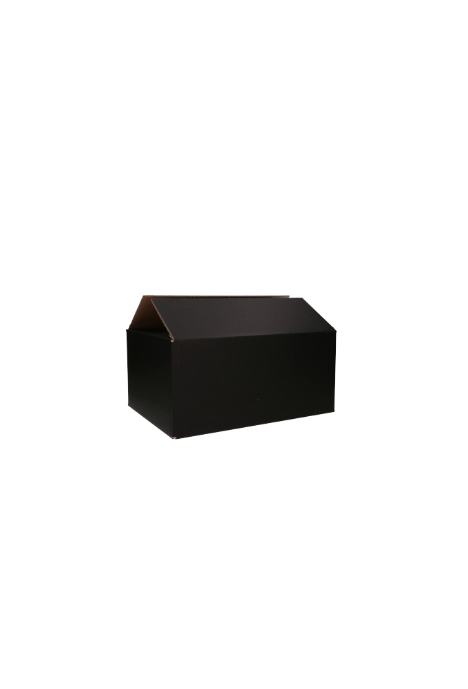 Geschenkdoos Uni Zwart 38x28x17.5cm 15stuks