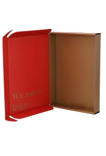 Brievenbusdoos Sinterklaas Wie Zoet Is Krijgt 22x15.5x2.8cm 10stuks