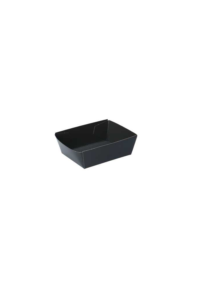 Koekschaal Doosjes Zwart & Zwart 11.5x9x4.5cm 680 stuks OP IS OP