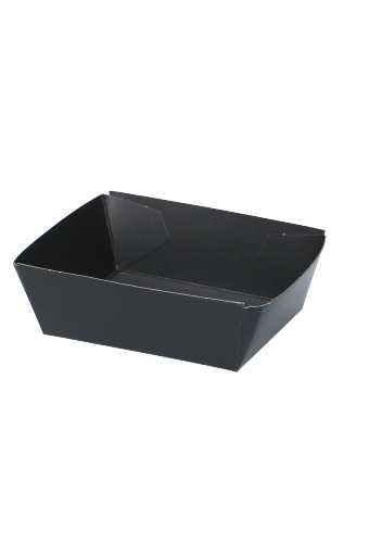 Koekschaal Doosjes Zwart & Zwart 11.5x9x4.5cm 680 stuks OP IS OP