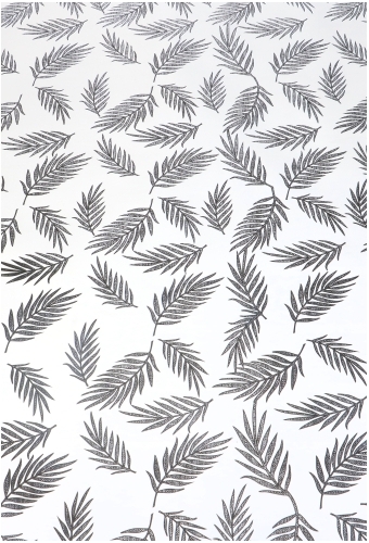 Kadofolie Dubbelzijdig Zwart Tropical 70cm x 50m