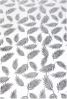 Kadofolie Dubbelzijdig Zwart Tropical 70cm x 50m