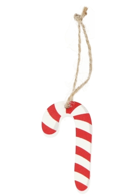 Houten Decoratie Candy Met Koord 2.8cm x 2.8cm 24stuks