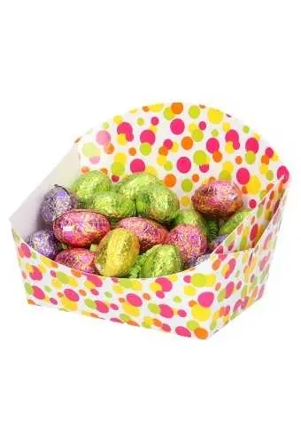 Kadodoosje Korf Dots 10x6x4.5cm 36stuks OP IS OP
