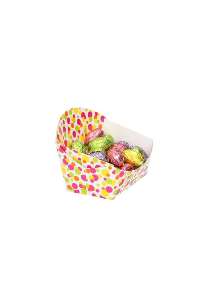 Kadodoosje Korf Dots 10x6x4.5cm 36stuks OP IS OP