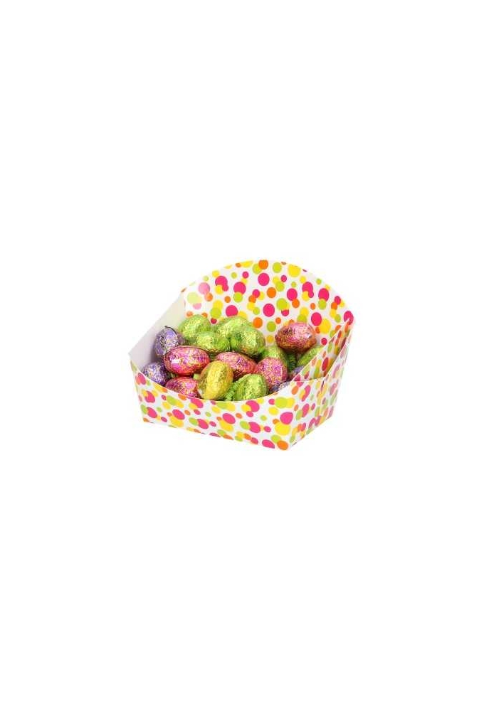 Kadodoosje Korf Dots 10x6x4.5cm 36stuks OP IS OP
