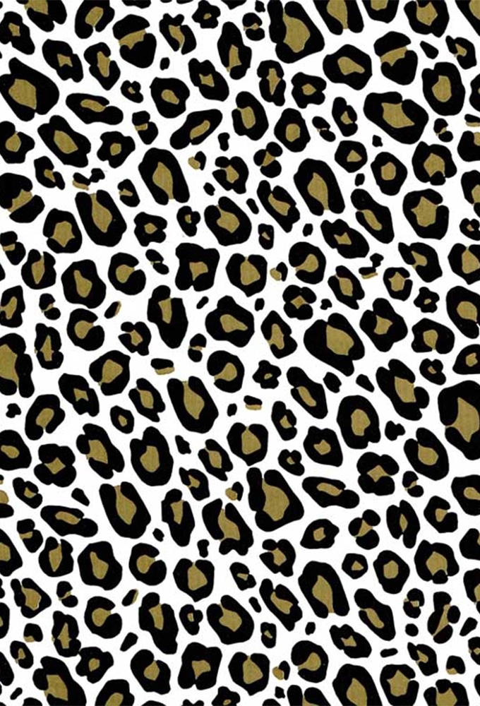 Kadopapier Coated Wild Leopard Luxe 60cm x 200meter