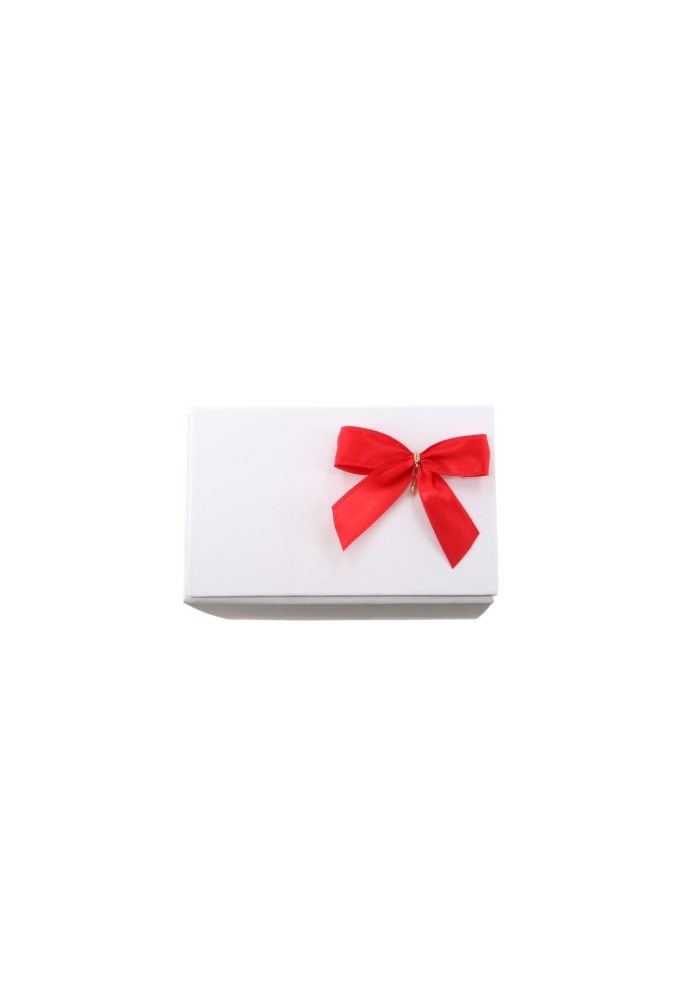 Luxe Strikje Satijn Rood & Plakker 6x5cm 250stuks lint 1.5cm