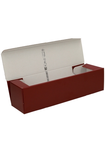 Luxe Wijndozen Ferro Bordeaux voor 1 fles 34x9x9cm 100stuks