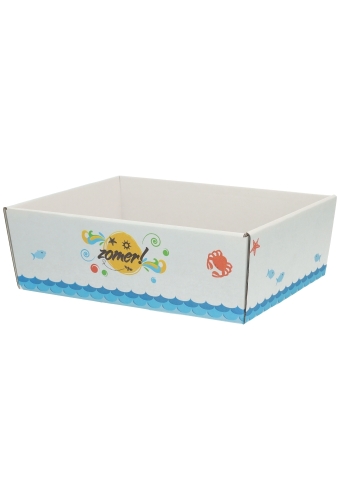 Geschenkdozen Korf Zomer 23x17x8cm 10stuks