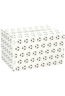Geschenkdozen Voetbal 21.5x15x12cm 30stuks