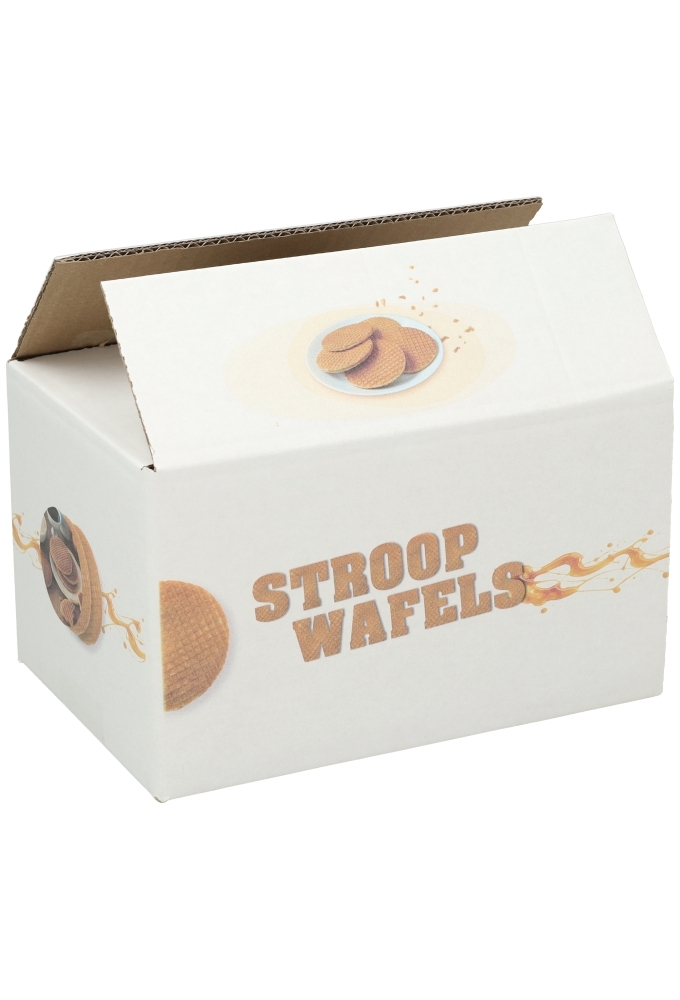 Geschenkdozen Stroopwafels 21.5x15x12cm 30stuks