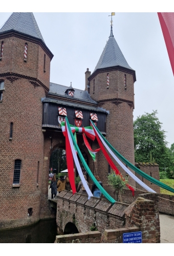 Huisstrik Rood XXXL 200x80cm VOORBEELD