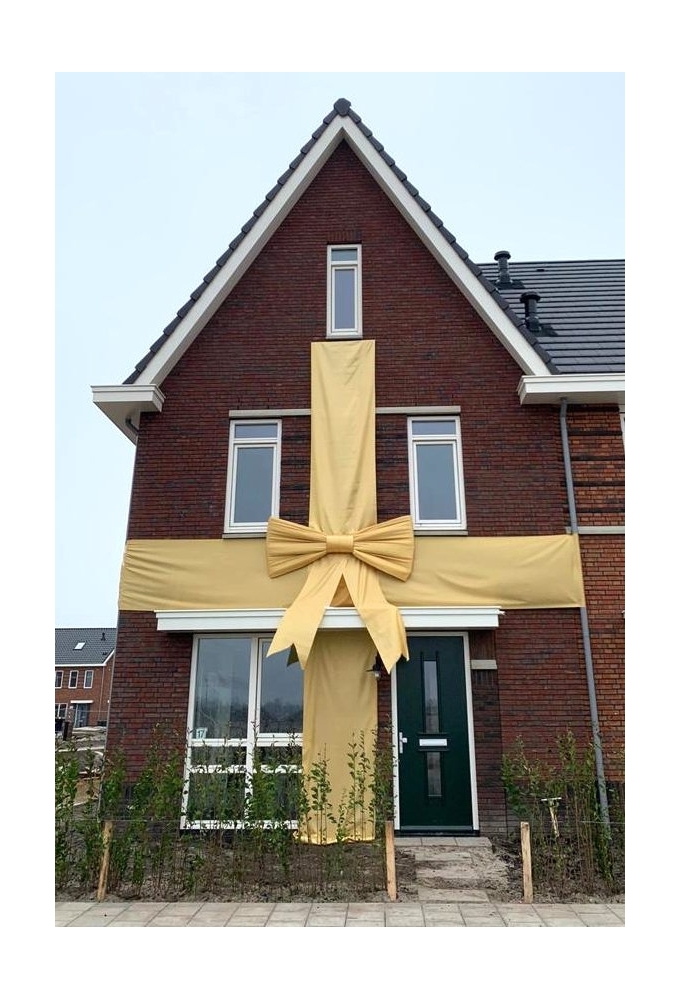 Huisstrik Rood XXXL 200x80cm VOORBEELD